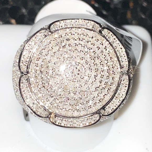 Real diamond ring for men, NOT CZ, NOT FAKE, FREE Posh verification, Huge Sale! - Picture 1 of 6